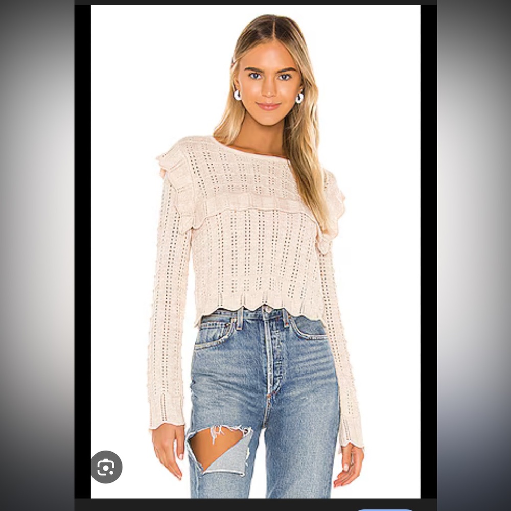MAJORELLE Vidalia Sweater in Ivory